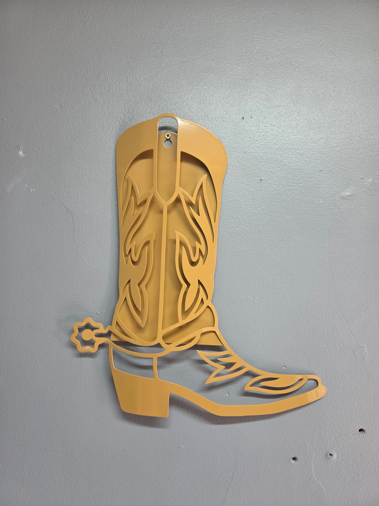 Cowboy Boot Wall Vase
